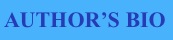 AUTHOR’S BIO